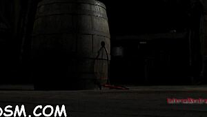 Maid Enjoys Private Relaxation Time