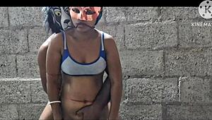 My sexy wife gets fucked in ass and pussy