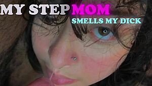 my stepmom is so hot she likes to smell my scent