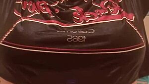 Wow, Strange Wet Arm Fetish in Bath with Small Tits!