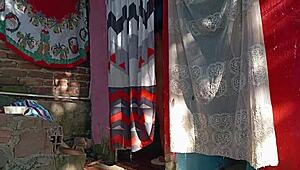 Neighbor seduces me in shower for sex and doggystyle