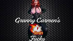 Granny’s Blue Cowgirl and Doggystyle Orgasms in Retro BBW Action! Her Mature Curves Steal the Show on 06192022-C2.