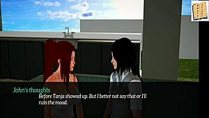 Amateur Anime Erotic Homemade Scenes Featuring Redhead with Big Ass and Tits in My New Family 39