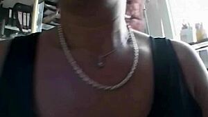 Mature brunette slut fucks at office