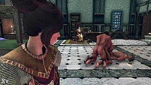 Group Of Three Men Bareback Fuck With Monster Cocks Indoors!