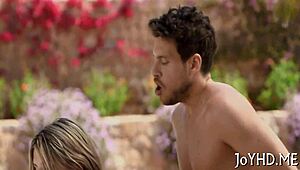 Monster toy interacts with teen body in intriguing scene