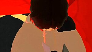 Breeding a rec room slut until i give her a facial. She begs for my big cock.