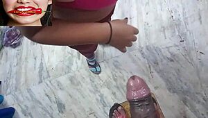 I gave my stepdaughter a messy creampie before school rush