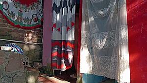 Neighbor seduces me in shower for sex and doggystyle