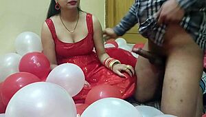 Desi Hot Wife Fucked Hard on First Night