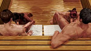 All sex scenes from Pale Carnations game, Part 1! 🔥