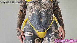 Melody Radford Tries On Sheer Micro Bikini In Behind The Scenes Haul