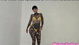 Melody Radford Tries On Sheer Micro Bikini In Behind The Scenes Haul