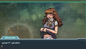 getting hermione to flash us in this anime game part