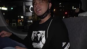 Asian cutie gets facial in homemade video with big tits