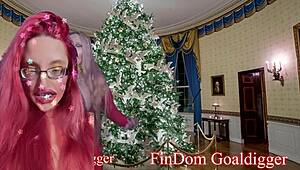 Goddess in Glasses Dominates with Jerk Off Instructions