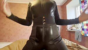 damn, riding this black chick with a big ass. her tight pussy got a creampie!