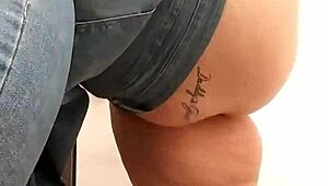 I got caught undressing in the public changing room with my thong and panties