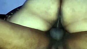 Hungry married aunty rides big black cock in cheating cowgirl session