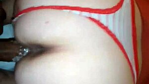 Pornstar gets BBC creampie after vag milking