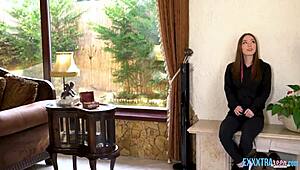 Brunette Kate Quinn Gets Fucked Hard By Big Dick Man Called Maximo Garcia