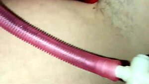 Wife Intensely Pumps Swollen Pussy With Toys