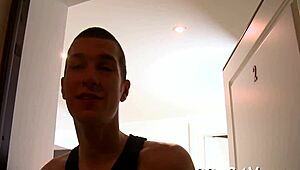 Muscled Adrian Hart oils my body so he can smoothly insert his cock into me 😍