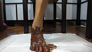 Lick My Chocolate-Covered Feet!