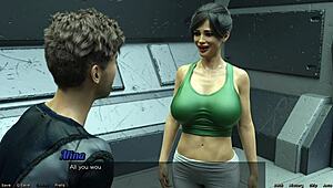 Stranded in Space 41: Shy Emo Girl Needs Help in This Wild Game. I Feel for Her!