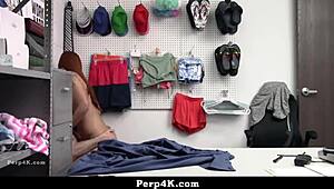 Red Hair Teen Scarlett Mae Busted for Theft by Perp4k