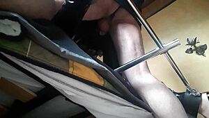 laura xxx model in mask does rough deepthroat and pussy fucking