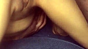 amateur couple passionate sex outdoor fingering muff diving