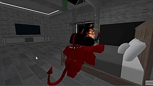 Demon's Intense Encounter With Hot Rich Femboy