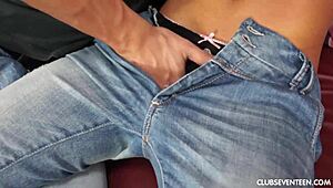 Horny Young Couple Engages in Intense Fucking and Blowjob