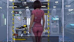 Stranded in Space 41: Shy Emo Girl Needs Help in This Wild Game. I Feel for Her!