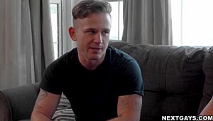 Vapid Greg Dixxon Can't Resist His Stepson's Huge Monster Cock in Intense Bareback Action