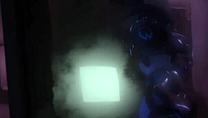 spa day with tracer turned into wild 3d anal action