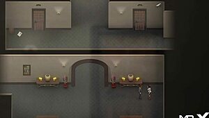 Lust Epidemic hentai babe gets inserted deep and cum covers chest.