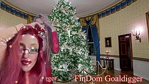 Goddess in Glasses Dominates with Jerk Off Instructions