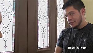 i fingr and eat the beautifull teen's butt in my room