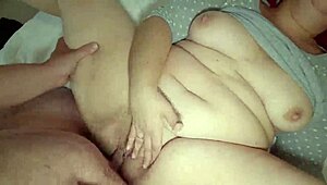 Wow! Best Moments with My Amateur Latina Wife in Missionary. She Touches Her Big Panocha!