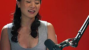 I watch delightful kimmy kimm have an intense hitachi orgasam up close, full scene