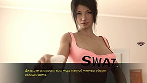 Rough Naked Blowjob in 3D Cartoon Office at Work