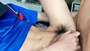 Man, after football game, I totally fuked a pro player!