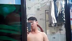 vietnamese gay top with tattoos sucks big monster cock bareback 😏