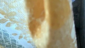 Watching my stepmother’s curvaceous body while she is in the shower