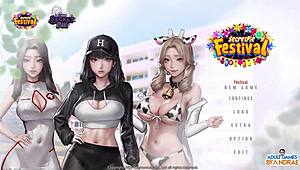 Here is the first episode of Ran’s strip tease with a secret pie at the festival