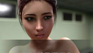 Rough Naked Blowjob in 3D Cartoon Office at Work