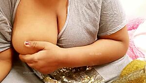 brother's wife showing big boobs to me