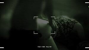 night vision catches my girlfriend riding my friend in secret.